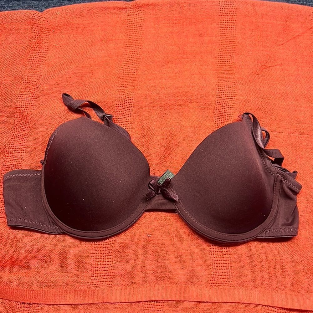 Always a Flirt Bra 34C Burgundy